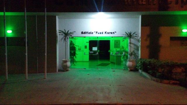 Prédio do Legislativo é iluminado em apoio ao Setembro Verde