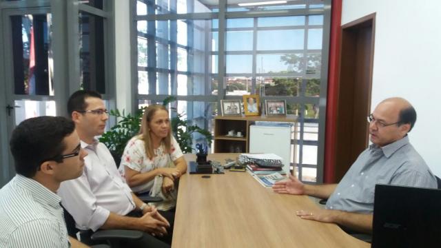 Presidente da Câmara Municipal de Dracena visita Tribunal de Contas de Adamantina