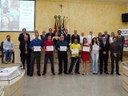 Profissionais de Educação Física recebem homenagem na Câmara Municipal de Dracena