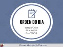 Próxima sessão da Câmara conta com discussão de duas matérias