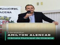Vereador Amilton Alencar indica à prefeita que providencie, juntamente ao setor competente,
