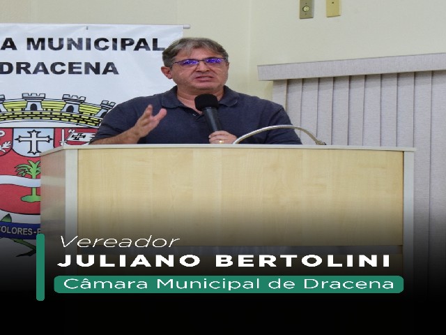 Vereador Juliano Bertolini sugere à prefeita que altere com urgência a Lei nº 5.061 que dispõe sobre alteraçõe