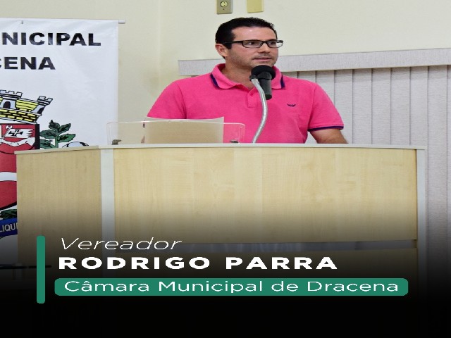 Vereador Rodrigo Parra solicita à Administração que determine a execução de recapeamento asfáltico em diversas