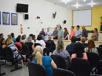 Vereadores recebem profissionais da Educação na Câmara de Dracena