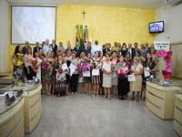 Voluntárias dracenenses recebem homenagem na Câmara Municipal de Dracena